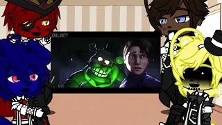 FNAF react to The Greatest Show Unearthed