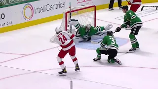 Khudobin makes miraculous save on Bean