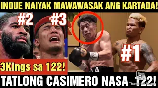 INOUE NAIYAK MAWAWASAK NA ANG KARTADA!TATLONG CASIMERO NASA 122!