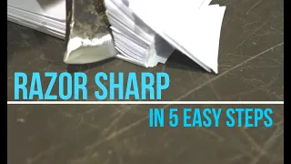 RAZOR SHARP IN 5 EASY STEPS