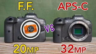 Canon R6 vs R7 - There's a lot to talk about here! (Sensor, MP, Rolling Shutter, and more!)