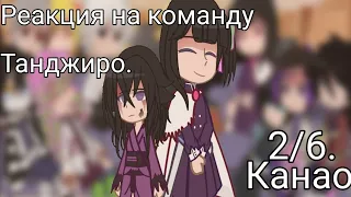 ~ ♬♩♪♩ Столпы/Хашира реагируют на Каманду Танджиро. ♩♪♩♬ /~ [2/6]—|Канао.|~