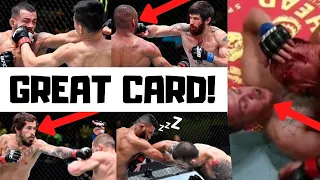 UFC Vegas 29 Event Recap Korean Zombie vs Ige Full Card Reaction & Breakdown