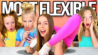 My Cheerleaders BECOME MORE FLEXIBLE in 1 HR!! WHICH CHEER TEAM WILL THEY MAKE? *Emotional*