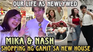 Mika & Nash Aguas Update sa 1week nilang Kasal buying furniture for Our New House | New Journey