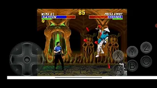 Ultimate Mortal Kombat Trilogy Raiden MK2 vs Stryker Very Hard 2 Rounds