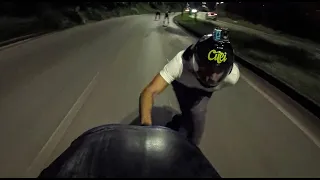 Night City Downhill Speed Skate
