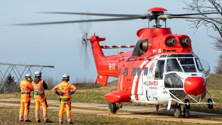 Heliswiss International | Take off AS332 Super Puma | HB-XVY