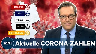 Aktuelle CORONA-ZAHLEN: 23.212 positive COVID-19-Tests in Deutschland