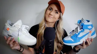 ASMR 1:1 Replica Sneakers "Perfect Fakes" OFF-WHITE Jordan 1s & Air Force 1s (Whispering & Tapping)