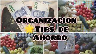 ✅organización del gasto ,tips de ahorro