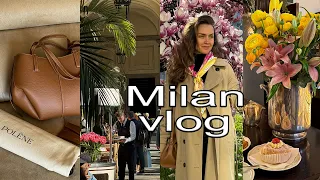 SPRING IN MILAN, MAGNOLIAS, SHOPPING AND GIFTS, WALK ON LAKE COMO, VLOG FROM ITALY