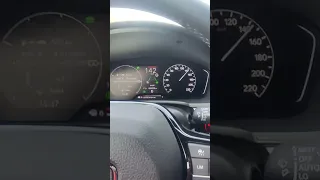 Honda Civic Hybrid acceleration 110 - 170km/h
