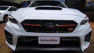 2020 Subaru WRX STI Series White - Exterior Walkaround - 2019 Auto Show