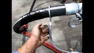 Oilfield- Are your high pressure hoses safe ? Cable Hose Choker Vs Whip Check