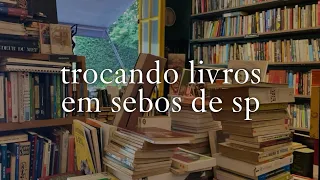 visitando sebos e trocando livros ✨📚 vlog