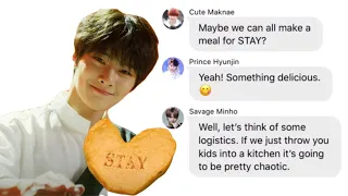 The One Where Stray Kids Films The Cooking Video [SKZ Text Story]