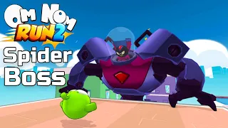 Om Nom Run 2 Parkour - New Spider Boss Battle Update - Allien Attack Missions Android Gameplay