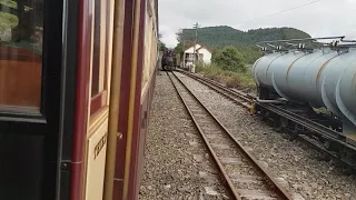 Merrdin Emrys passing at Rhiw Goch