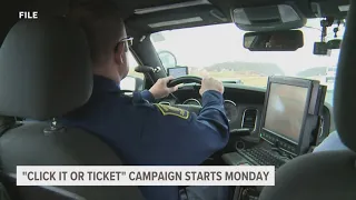 MSP beginning 'Click It or Ticket' campaign on Monday