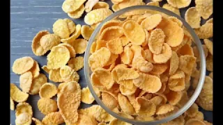 Real Production Procedure of Corn Flakes Machine