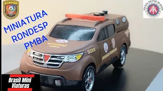 RONDESP  - PMBA - MINIATURA DE VIATURA