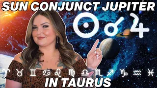 Sun Conjunct Jupiter 2024 | All 12 Signs