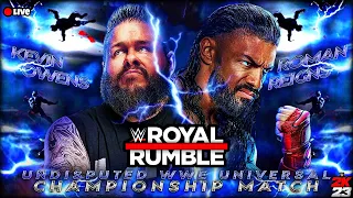 The tribal chief vs Kevin owens in royal rumble 2023 | WWE 2K22 live on ps4 | Akay gaming