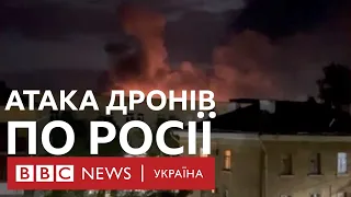 Псков і Брянськ. Найбільша атака дронів по Росії після початку великої війни