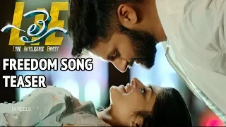 #LIE Movie Freedom Song Teaser - Nithiin, Arjun, Megha Akash | Hanu Raghavapudi