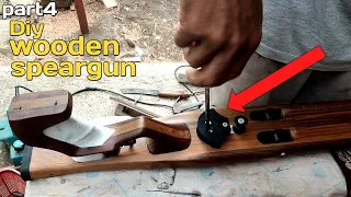 How to make wooden speargun | part 4 | Finishing
