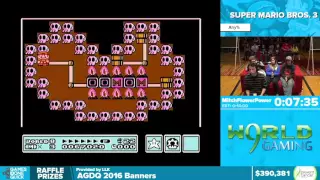 Super Mario Bros 3 by mitchflowerpower in 11:49 - Awesome Games Done Quick 2016 - Part 83