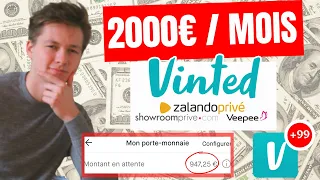 Business VINTED à 1000€ / MOIS avec les Ventes Privées ! (zalando, veepee, showroomprive, aso).