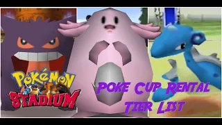 Pokemon Stadium Rental Tier List - Poke Cup Guide / How to Win on Nintendo Switch and Unlock Mewtwo