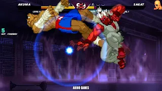 SAGAT VS SHIN AKUMA! EPIC DUEL!