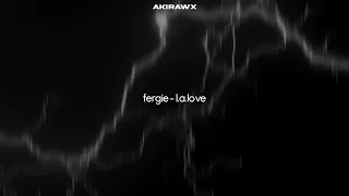 fergie - l.a.love (speed up)