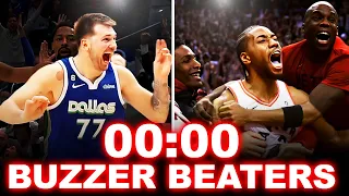 🚨 Top 15 Legendary NBA Buzzer Beaters of All Time | Unbelievable Shots!