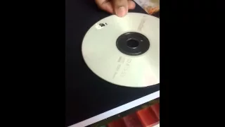 How to remover the film over cd