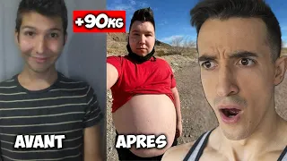 De 68kg à 150kg ! La tragique transformation de ce youtubeur !