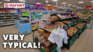 Russian (Owned) TYPICAL Supermarket Tour: Magnit