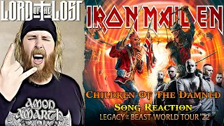 LORD OF THE LOST - Children Of The Damned (IRON MAIDEN Cover Reaction)