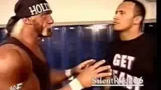 The Rock and Hulk Hogan Talk 2002