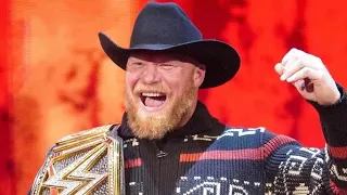Brock Lesnar Entrance as WWE Champion: WWE Raw, Feb. 21, 2022