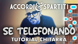 SE TELEFONANDO Tutorial Chitarra - Mina