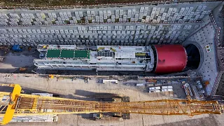 Eppenbergtunnel (Schweiz) – Von der Installation bis zum Durchstich