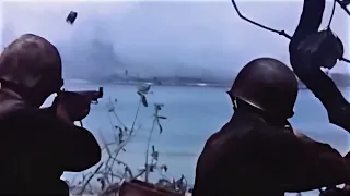WW2 Pacific War Footage [#60fps #colorized #restored]