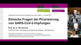 Ethische Fragen der Priorisierung von SARS-CoV-2-Impfungen