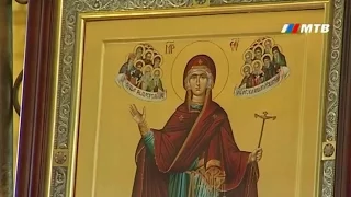 Икона Божией Матери "Игуменья Афона или "Экономисса" прибыла в Волгоград.