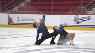 Oona BROWN / Gage BROWN USA FD 2023 Lake Placid Ice Dance International