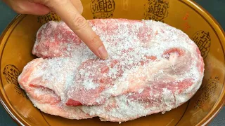 The fastest way to thaw meat  💯 Life Hacks 🔥 thawed meat  5 minutes, thaw, fresh as 🔥！。